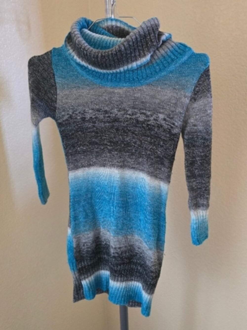 My Michelle 3/4 Sleeve Turtleneck Sweater